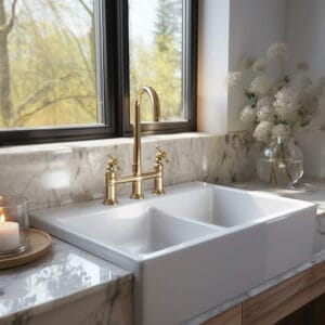 Double Basin Sink Relazing - Porcelain and Fiberglass Maintenance, Inc.